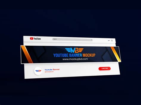 youtube mockup|mockup youtube channel.